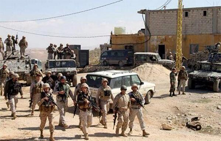 Fuego de artillería contra terroristas en Líbano